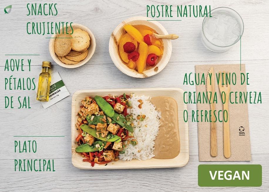 menu vegan mice catering lunch box