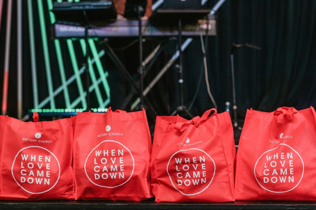 tote bag welcome pack