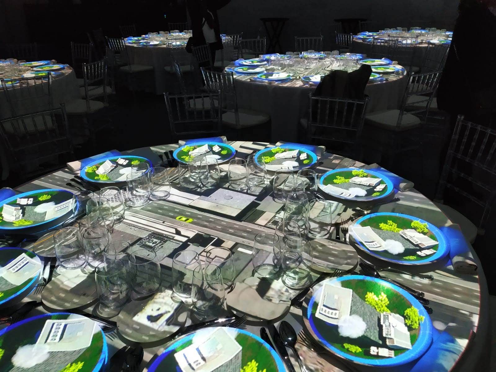 Table mapping: la nueva experiencia gastronómica de moda | MICE Catering